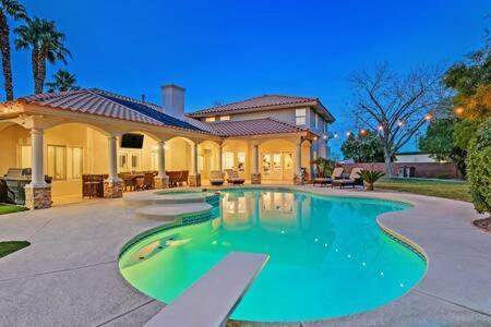 Lux 5Br Vegas Home W Pool, Spa, Games, Near Strip Las Vegas Ngoại thất bức ảnh